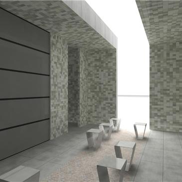 vista verso l\'ingresso